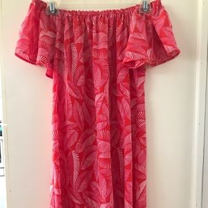 Off the shoulder dress